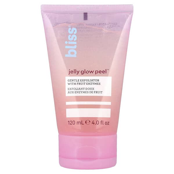 Bliss, 젤리 Glow Peel™, 과일 효소 함유 젠틀 각질 제거제, 120ml(4fl oz)