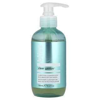 Bliss, Clear Genius™, Clarifying Cleanser with BHA + Brazilian Sea Water, 6.4 fl oz (190 ml)