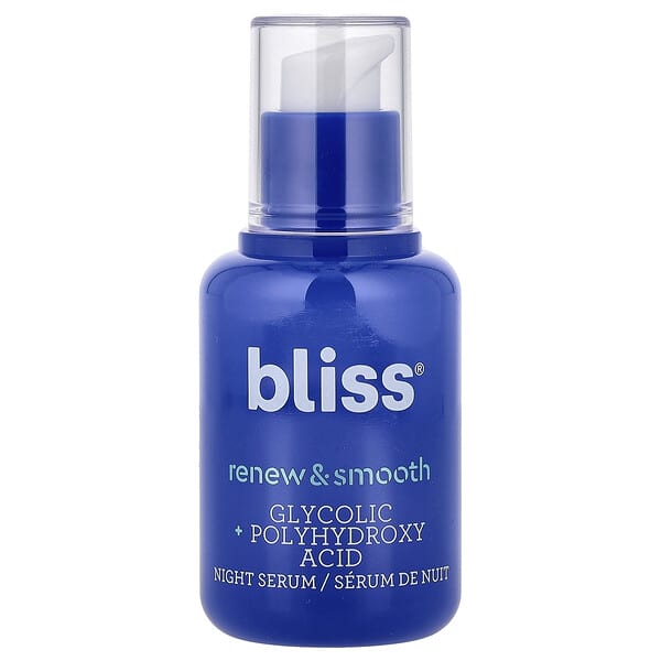 Bliss, 리뉴 & 스무스, 리서피싱 나이트 세럼, 30ml(1fl oz)