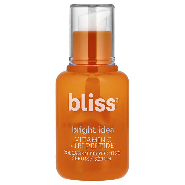 Bliss, Bright Idea, Brightening Serum with Vitamin C & Tri-Peptides, 1 fl oz (30 ml)