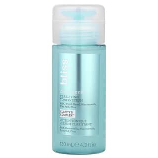 Bliss, Clear Genius™, Clarifying Toner + Serum, 4.3 fl oz (130 ml)