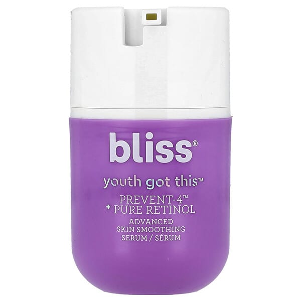 Bliss, 스킨 스무딩 레티놀 세럼, 20ml(0.7fl oz)