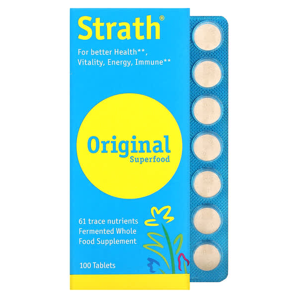 Bio-Strath, Strath ซูเปอร์ฟู้ดแบบดั้งเดิม บรรจุ 100 เม็ด