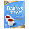 Barry's Tea（バリーズティー）, デカフェブレンド、生分解性ティーバッグ40袋、125g（4.4オンス）