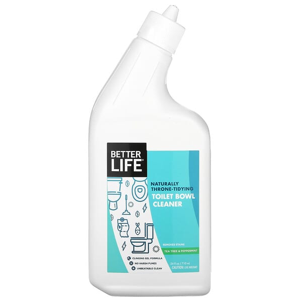 Better Life, Toilet Bowl Cleaner, Tea Tree & Peppermint, 24 fl oz (710 ml)