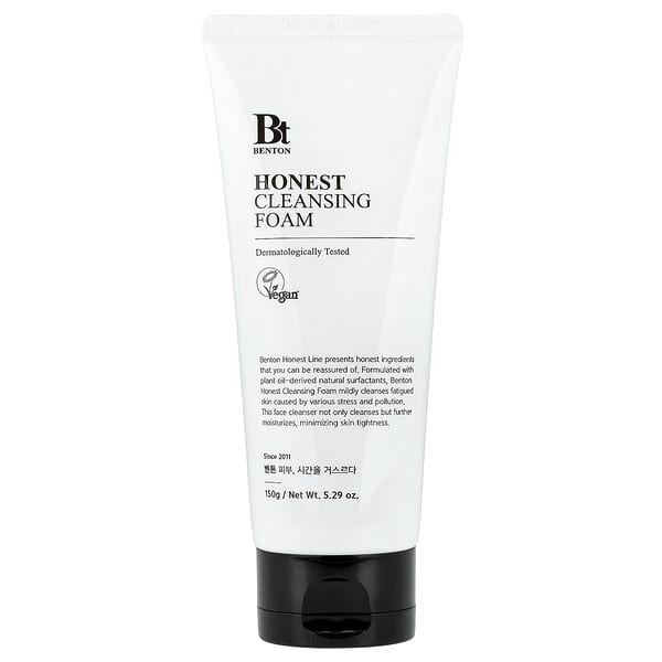 Benton, Honest 클렌징 폼, 150g
