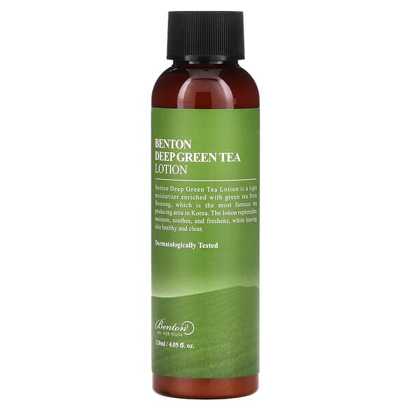 Benton, Deep Green Tea Lotion, 4.05 fl oz (120 ml)