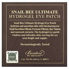 Benton, Snail Bee Ultimate Hydrogel Eye Patch, 60 Pieces