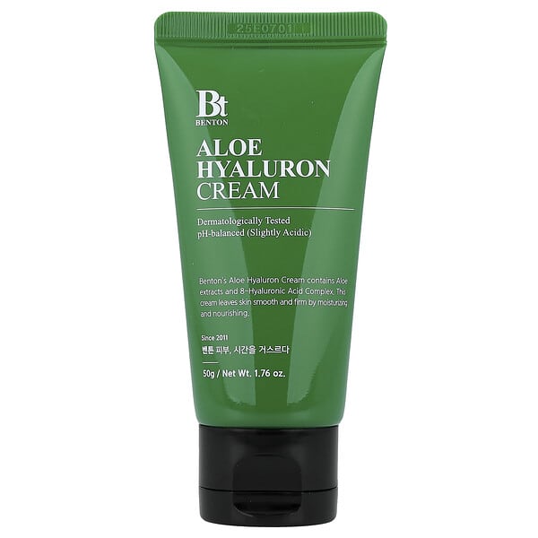 Benton, 알로에 히알루론 크림, 50g(1.76oz)