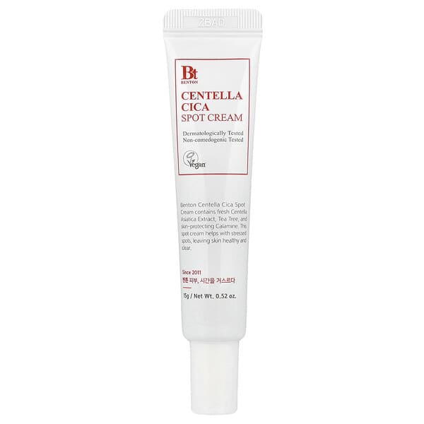 Benton, 센텔라 시카 스팟 크림, 15g(0.52oz)