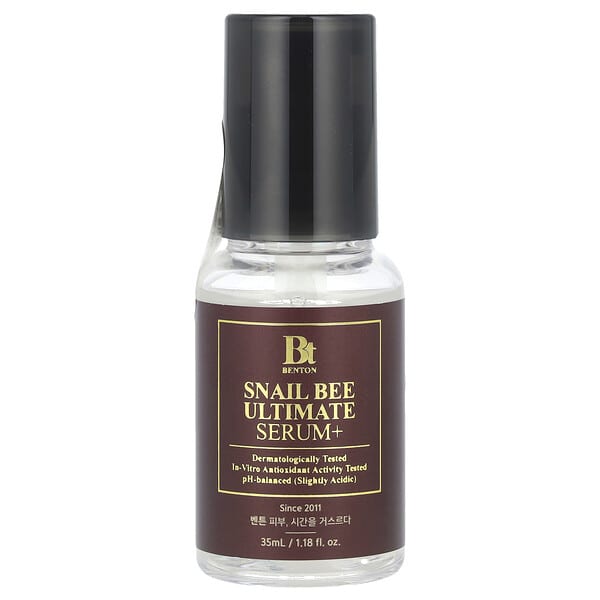 Benton, 스네일 비 얼티밋 세럼+, 35ml(1.18fl oz)