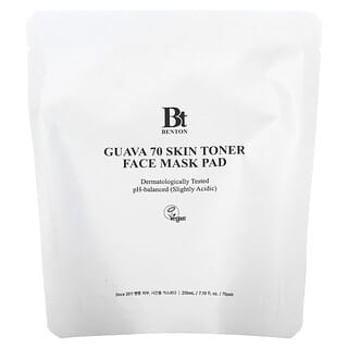 Benton‏, Guava 70 Skin Toner Beauty Face Mask Pad, 70 Pads, 7.10 fl oz (210 ml)