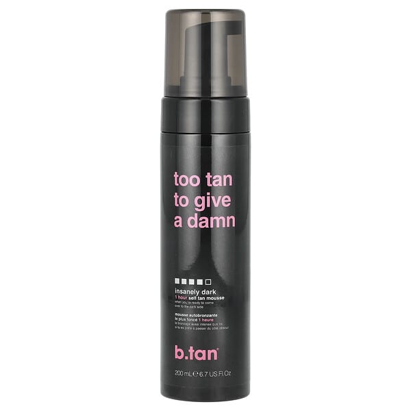 b.tan, Too Tan to Give A Damn, Insanely Dark, 200 ml