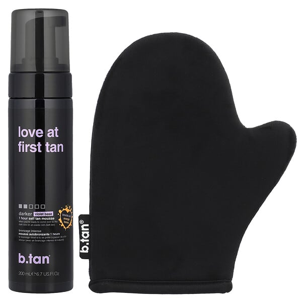 b.tan, Fall In Love At First Tan Bundle, Darker, 2 Piece Set