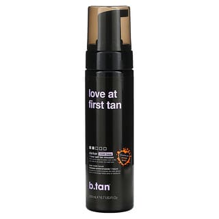 b.tan, Love at First Tan，1 小時自我美黑摩絲，深紫色底，6.7 液量盎司（200 毫升）