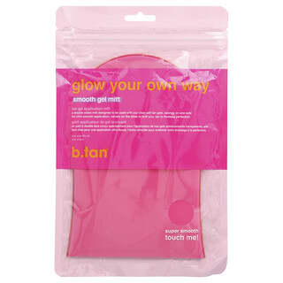 b.tan, Glow Your Own Way, Manopla de gel suave, Talla única, 1 manopla