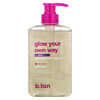 b.tan, Glow Your Own Way + 쉬머, 클리어 점진적 탠 젤, 골든 글로우, 473ml(16fl oz)