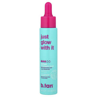 b.tan, Just Glow With It, Bronzing Glow Drops, Darkest , 1.35 fl oz (40 ml)