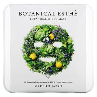 Botanical Esthe, Botanical Beauty Sheet Mask, Juicy Lemon, 30 Sheets, 10.8 oz (320 ml)