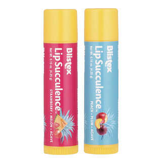 Blistex, Lip Succulence, Tropical, Paquete de 2 piezas, 4,25 g (0,15 oz) cada una