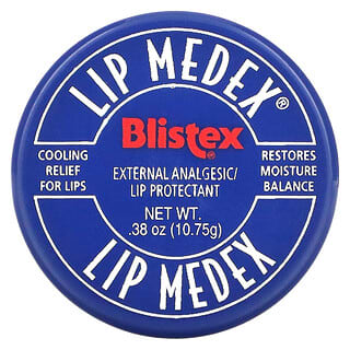 Blistex, Lip Medex, Protetor Labial Analgésico Externo, 10,75 g (0,38 oz)