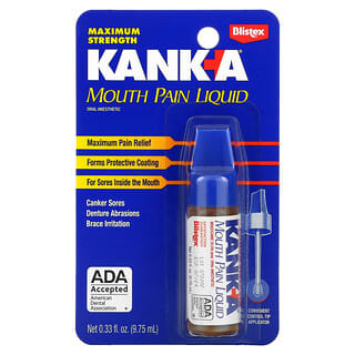 Blistex, Kank-A, 액상형 구강 통증 완화제, 9.75ml(0.33fl oz)