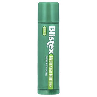 Blistex, İlaçlı Dudak Koruyucu/Güneş Kremi, SPF 15, Nane, 0,15 oz (4,25 g)