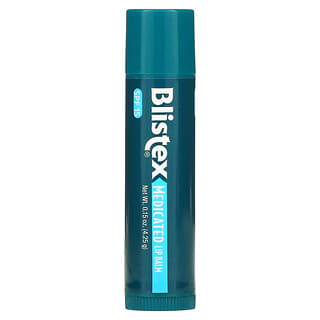 Blistex‏, שפתון רפואי להגנה על השפתיים/מקדם הגנה מהשמש, SPF 15, מקורי, 4.25 גרם (0.15 אונקיות)