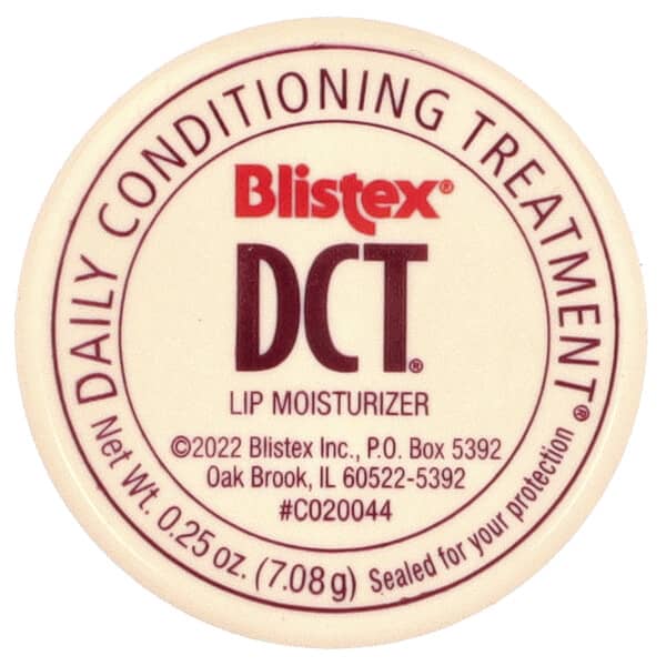 Blistex, DCT® Lip Moisturizer, 0.25 oz (7.08 g)