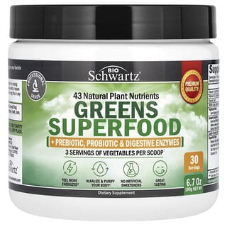 بيو شوارتز‏, Green Superfood، ‏6.7 أونصة (190 جم)