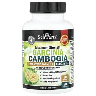 BioSchwartz, Maximum Strength Garcinia Cambogia, 90 Capsules