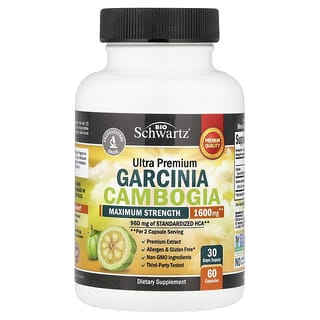 BioSchwartz, Ultra Premium, Garcinia Cambogia, Maximum Strength, 60 Capsules