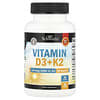 Vitaminas D3 y K2, 60 cápsulas blandas