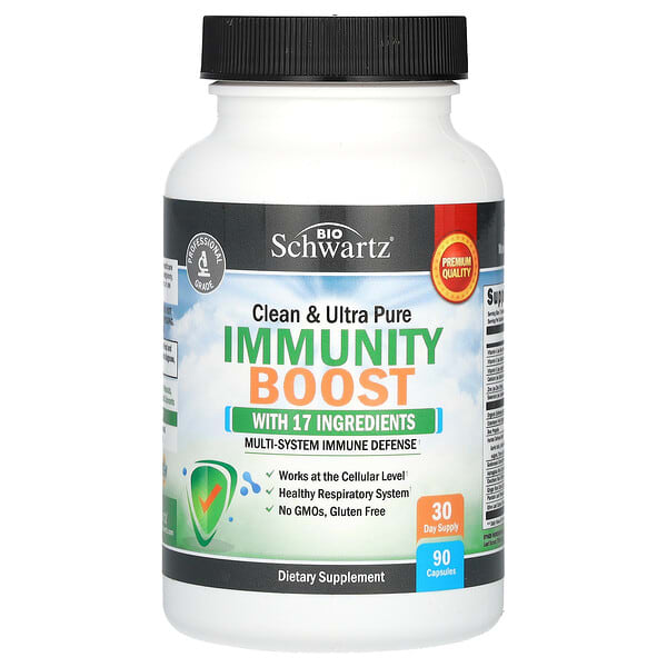 Clean & Ultra Pure Immunity Boost, 90 Capsules