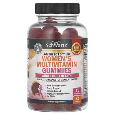 BioSchwartz, Women's Multivitamin Gummies, Advanced Formula, 60 Gummies