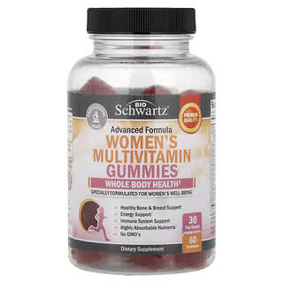 BioSchwartz, Women's Multivitamin Gummies, Advanced Formula, 60 Gummies