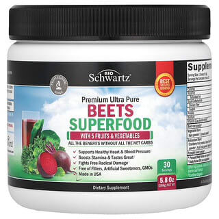 BioSchwartz, Beets Superfood, 5.8 oz (168 g)