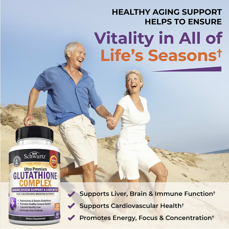 l glutathione complex Ultra Premium Complex, 60 Capsules Detox Supplement Once glutathione is oxidised 🧬 ANTIBALDER (GHK-Cu + Color:Berry Burst