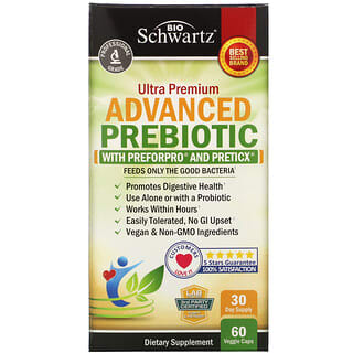 BioSchwartz, Prebiotic, 60 Veggie Capsules