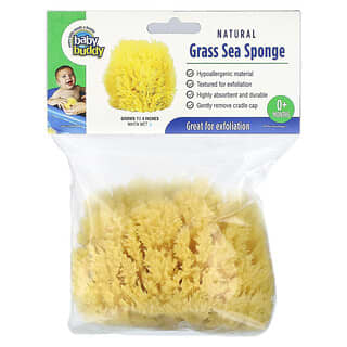 Baby Buddy, Esponja marina con hierba natural, Más de 0 meses`` 1 esponja