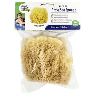 Baby Buddy, Esponja marina con hierba natural, Más de 0 meses`` 1 esponja
