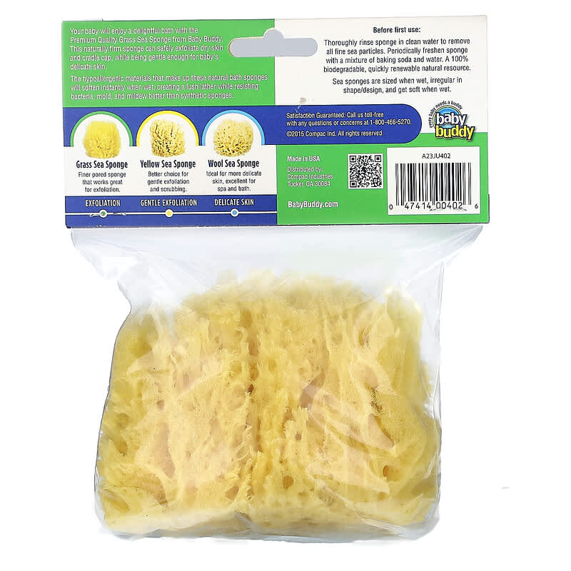 Baby Buddy Natural Yellow Sea Sponge