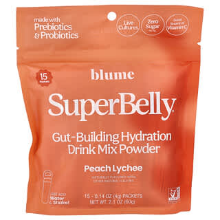 Blume, SuperBelly®, Laici Pic, 15 Paket, 0.14 oz (4 g) Setiap Satu
