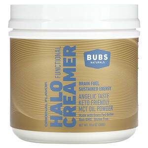 BUBS Naturals, Halo Functional Creamer, Original, 10.6 oz (300 g)