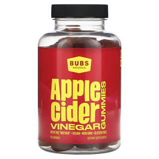 BUBS Naturals, Apple Cider Vinegar Gummies, 60 Gummies