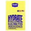 BUBS Naturals, Hydrate or Die®, 전해질 드링크 믹스, 레몬, 20팩, 개당 12.1g(0.43oz)