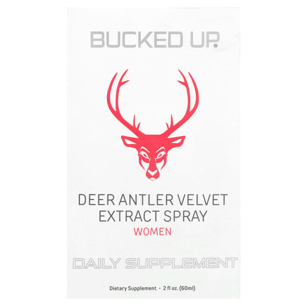 Deer Antler Velvet Extract Spray, Women, 2 fl oz (60 ml)