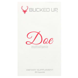 Bucked Up, Doe Multivitamin（ドウマルチビタミン）、60粒