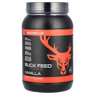 Bucked Up, Buck Feed, протеин, ваниль, 935,1 г (32,98 унции)