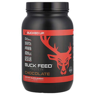 باكد آب‏, Buck Feed ™ ، بروتين ، شيكولاتة ، 36.37 أونصة (1،031 جم)